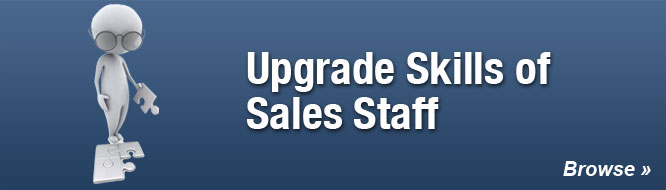 Upgrade Skills of Sales Staff