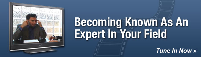 Becoming Known As An Expert In Your Field