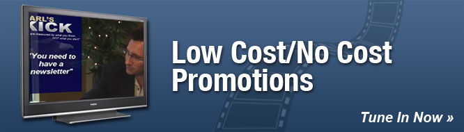 Low Cost/No Cost Promotions