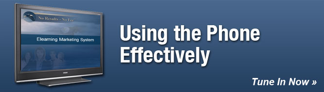 Using The Phone Effectively