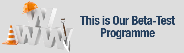 This is our beta-test program