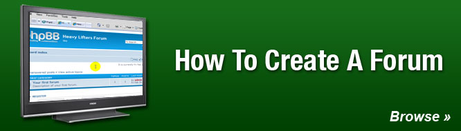 How To Create A Forum
