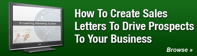 How To Create Sales Letters To Drive Prospects To Your Business