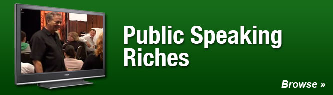 Public Speaking Riches