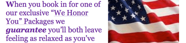 Hair Salon: Veterans Package Letter